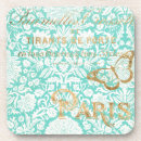 Suche nach vintage paris untersetzer Gold