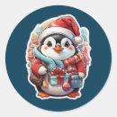 Recherche de pingouins mignons autocollants Neige