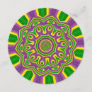 Recherche de motif mandala invitations Mardi gras
