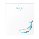 Recherche de baleine blocsnotes Bleu