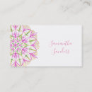 Suche nach rosa mandala visitenkarten Spirituell