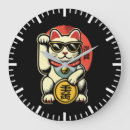 Recherche de neko horloges Chat chanceux