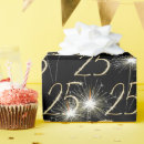 Suche nach sein 25 geburtstag geschenkpapier Schwarz
