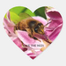 Recherche de abeille rose autocollants Nature