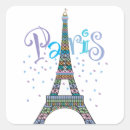Recherche de carte france autocollants Tour eiffel