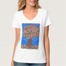 Suche nach abstrakter baum tshirts Blau