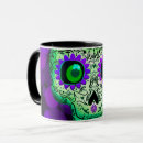 Recherche de crâne mexicain tasses Muertos