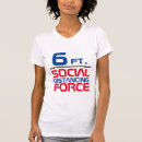 Recherche de train femme tshirts Distance sociale
