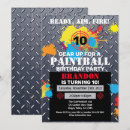 Recherche de paintball invitations Cool