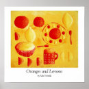 Suche nach orangen und zitronen poster Wandkunst