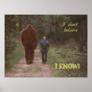 Recherche de cryptids posters Sasquatch