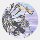 Recherche de libellule autocollants Artistique