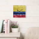 Recherche de drapeau de la colombie horloges Colombien