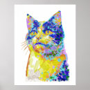 Suche nach künstlerische katze poster Haustier