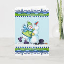 Recherche de écharpe vœux cartes Neige