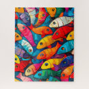 Recherche de poissons puzzles Créatures marines