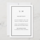 Recherche de simple élégant mariage invitations Chic et chic