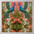 Recherche de oiseau abstrait posters Vert