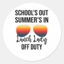 Recherche de lunch autocollants Dame