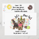 Recherche de chien terrier yorkshire invitations Dog