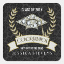 Recherche de diamant noir blanc autocollants Croupier