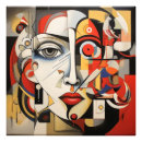 Recherche de visage coloré posters Fille