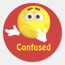Suche nach verwirrt aufkleber Cartoon