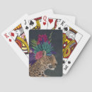 Recherche de tête animale jeux de cartes Fleurs