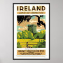 Suche nach vintages irland poster Insel