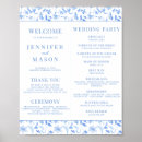 Suche nach hochzeitsprogramm poster Marineblau