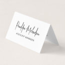 Recherche de comptes cartes visite Élégant