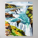 Suche nach gullfoss poster Eisland