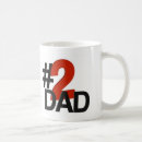 Recherche de papa du numéro un tasses Nombre