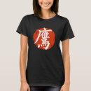 Suche nach japanische kalligraphie tshirts Rot