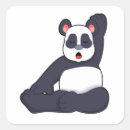 Recherche de panda drôle autocollants Enfants