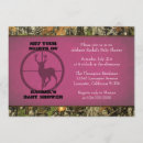Recherche de chasseur de cerfs communs invitations Camo