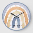 Recherche de nouveau chambre enfant horloges Bleu