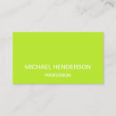 Recherche de vert chaux cartes visite Professionnel