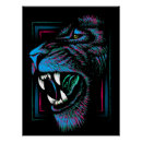 Recherche de lion bleu posters Toute personne