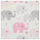 Recherche de d éléphant tissus Rose