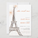 Recherche de paris bridal shower invitations Mariée