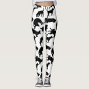 Recherche de motif chien leggings Noir et blanc