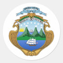 Suche nach costa rica flagge aufkleber Wappen