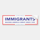 Suche nach immigranten autoaufkleber Trumpf