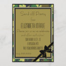 Recherche de partie militaire invitations Camouflage