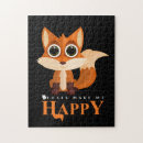 Suche nach niedlicher fuchs puzzle Glücklich