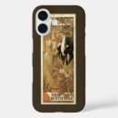 Recherche de mucha iphone coques Rétro