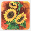 Recherche de peinture tournesol autocollants Jaune
