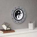 Suche nach yin yang symbol wanduhren Dualität