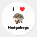 Recherche de hérisson autocollants Animaux